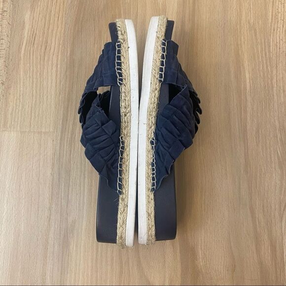 1. State Salyn Ruffle Espadrille Slide Sandal - Picture 8 of 11